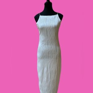 Unique white dress size small